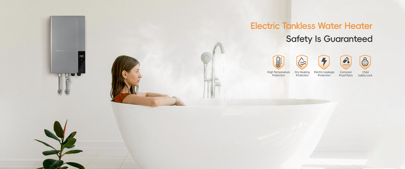 Enhancing Winter Comfort: Tankless Electric Water Heaters and Bathroom Safety