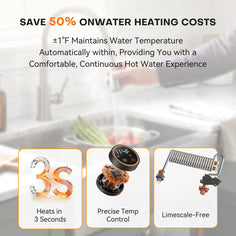 WM09 Plus Smart Point-of-Use Tankless Electric Water Heater