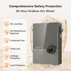 WM12 Smart Point-of-Use Tankless Electric Water Heater